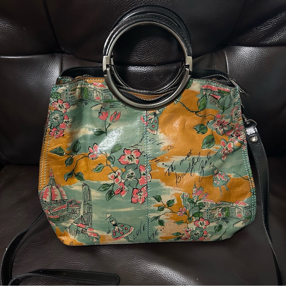 Patricia Nash Multicolor Floral Shoulder Bag- GENTLY Used